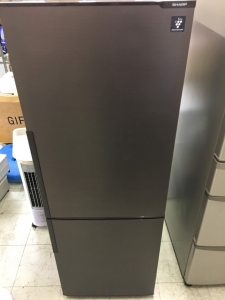 SHARP　271L　2ドア冷蔵庫　2015年製　買取いたしました！!！