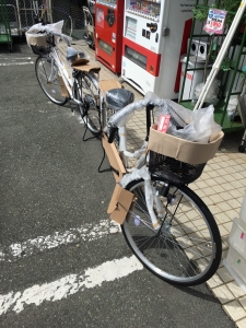 新品の自転車３台入りました！！！