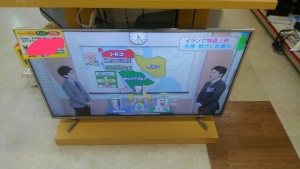 Hisenseの４Kテレビ“HJ43N5000”買い取りました！