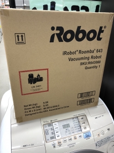 新品☆箱入☆ロボットクリーナー　ルンバ　６４３買取いたしました！！！　