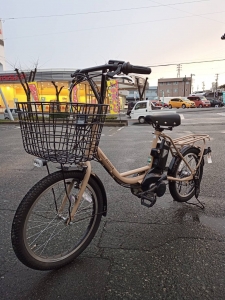 電動自転車を買取させていただきました