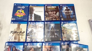 PS4のゲームソフトを多数買取させていただきました