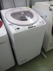 SHARP ES-TX850-P 8キロ/4.5キロ 洗濯乾燥機 ピンク 買取致しました！