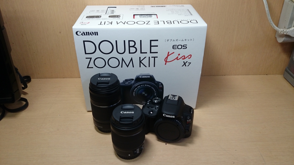 Canon EOS Kiss X7 ダブルズームキットを買取させて頂きました。・｜お知らせ｜エーワン豊川店｜店舗紹介｜エーワン(A-ONE