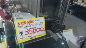 Nikon 1 ミラーレス一眼カメラを買取させて頂きました。