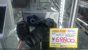 PENTAX K-3 デジタル一眼レフカメラを買取させて頂きました。