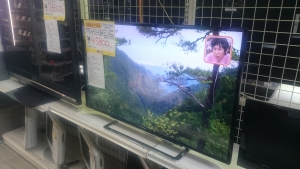 4K液晶テレビを買取させて頂きました。