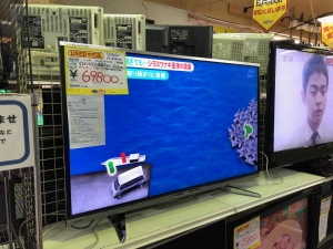 SHARP 52インチ液晶テレビを買取させて頂きました。