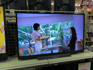 4K液晶49インチテレビを買取りさせていただきました。