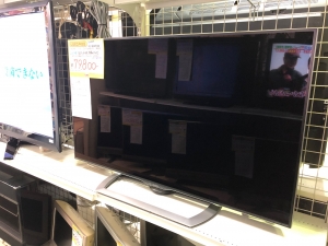 SHARP 50インチ4K液晶テレビを買取りさせていただきました。